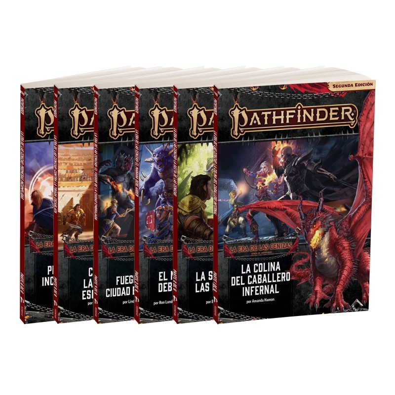 Pathfinder 2 Pack de 6 libros: Era de las cenizas