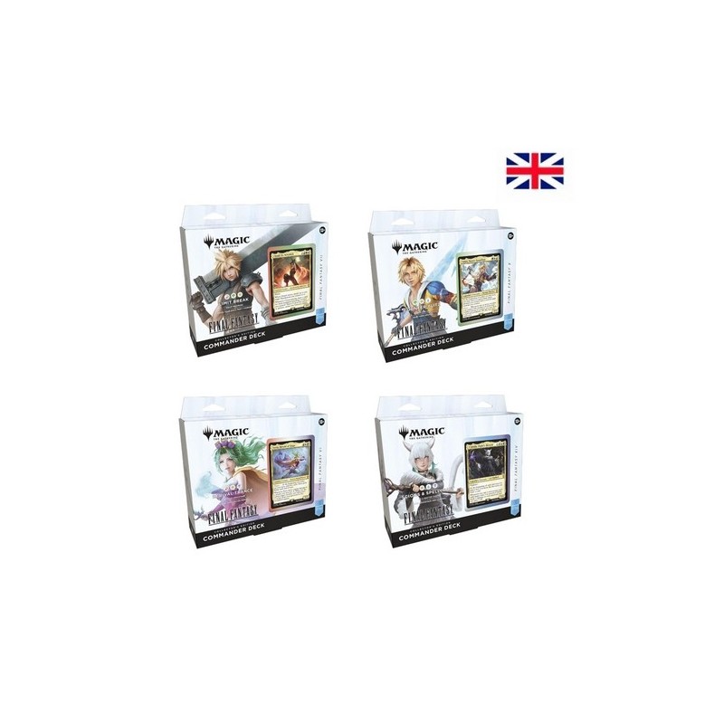 [PREVENTA] MTG FINAL FANTASY COLLECTOR COMMANDER DECK (4) INGLES