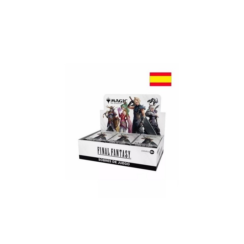 [PREVENTA] MTG FINAL FANTASY BOOSTER (30) INGLES CASTELLANO