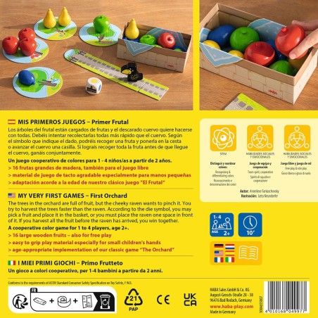 Mis Primeros Juegos. Primer Frutal